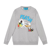 Gucci x Disney Donald Duck Sweatshirt 'Grey Melange'