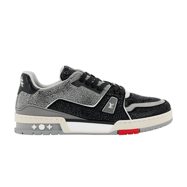 Louis Vuitton Trainer 'Black Grey Rhinestones'
