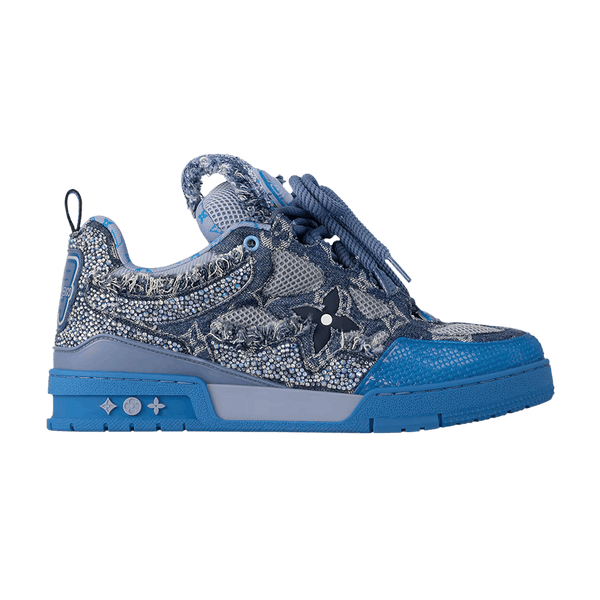 Swarovski x Louis Vuitton Skate Sneaker 'Blue Monogram'