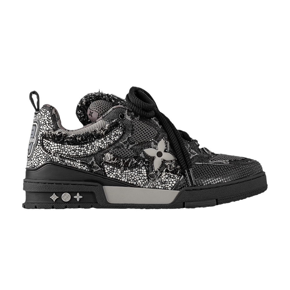 Louis Vuitton Skate Sneaker 'Black Swarovski Monogram'
