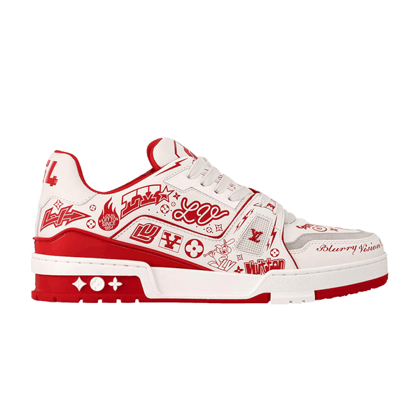 Louis Vuitton Trainer 'Red Graffiti'
