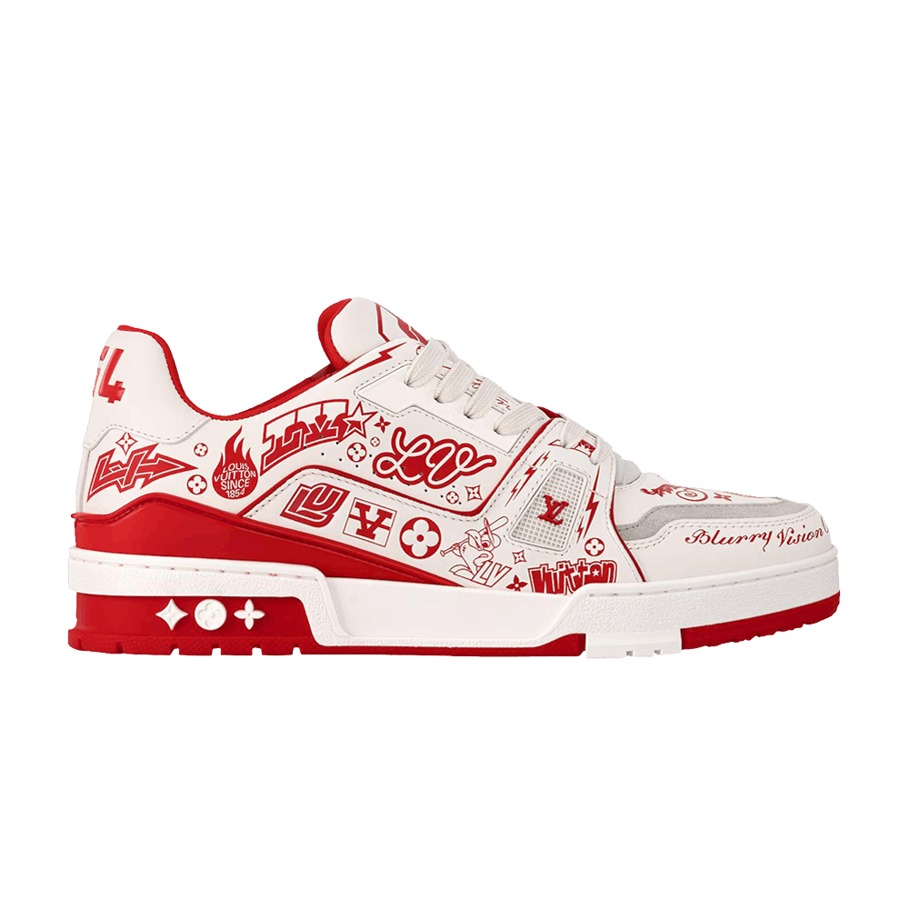 Louis Vuitton Trainer 'Red Graffiti'