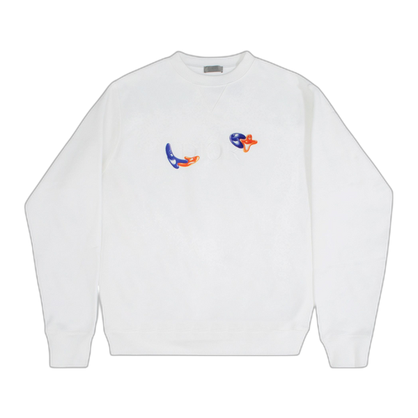 Dior Jojo's Patch And Embroidery Crewneck 'White'