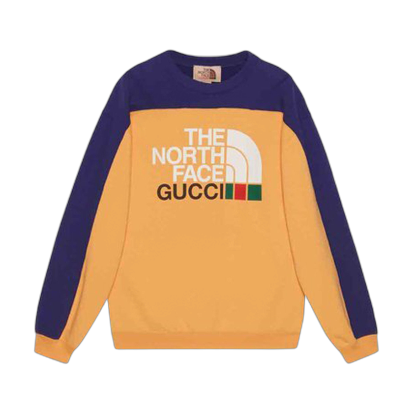 Gucci x The North Face Sweatshirt 'Yellow/Blue'