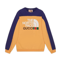 Gucci x The North Face Sweatshirt 'Yellow/Blue'