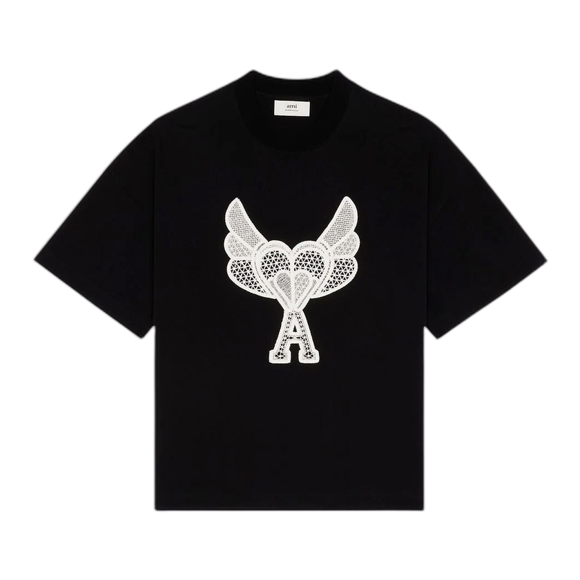 Ami Lace ADC T-Shirt 'Black'
