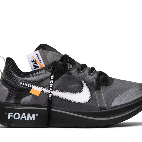 Off-White x Nike Zoom Fly SP 'Black'