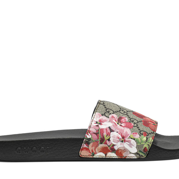 Gucci Wmns GG Supreme Slide 'Blooms'