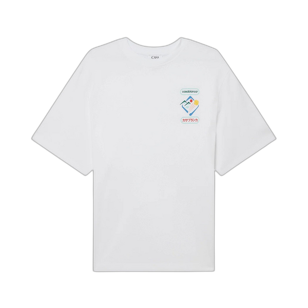Casablanca Montagne Sportif Oversized T-Shirt 'White'