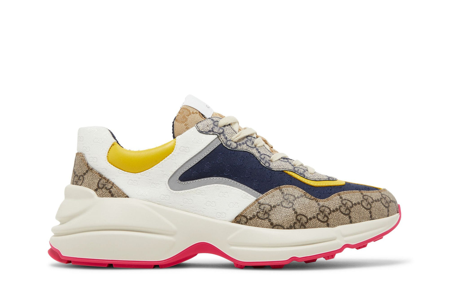 Gucci GG Rhyton 'Beige White Yellow'