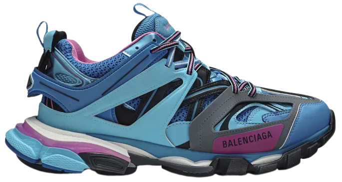 Balenciaga Track Trainer 'Light Blue Pink'