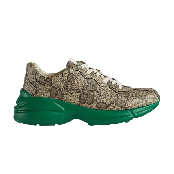 Gucci 100 Rhyton 'Beige Green Monogram'