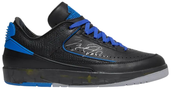 Off-White x Air Jordan 2 Retro Low SP 'Black Varsity Royal'