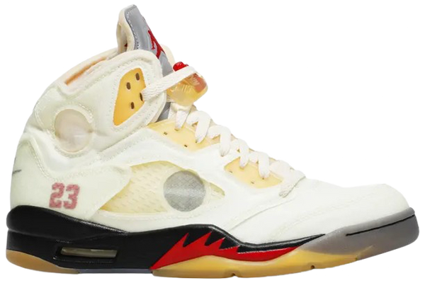 Off-White x Air Jordan 5 SP 'Sail'