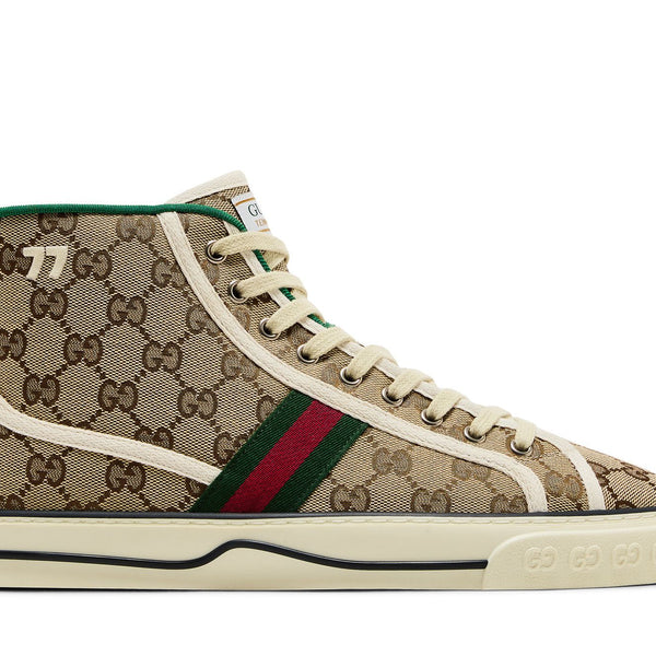 Gucci Tennis 1977 High 'Beige Ebony'