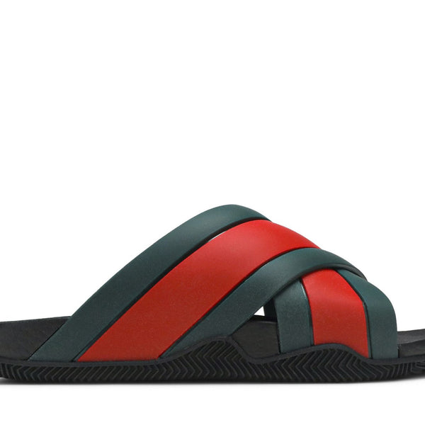 Gucci Rubber Slide 'Green Red'