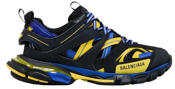 Balenciaga Track Trainer 'Black Yellow Blue'