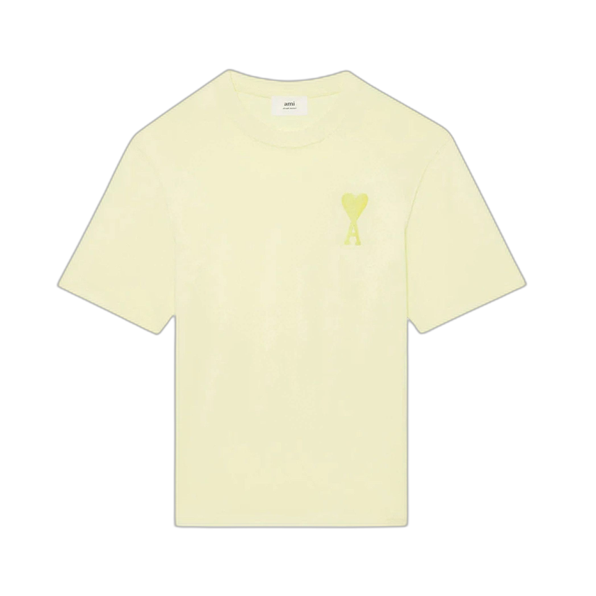 Ami De Coeur T-Shirt 'Pale Yellow'