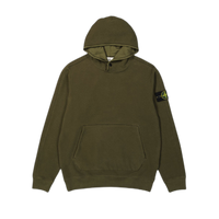 Stone Island Logo Patch Hoodie 'Olive'