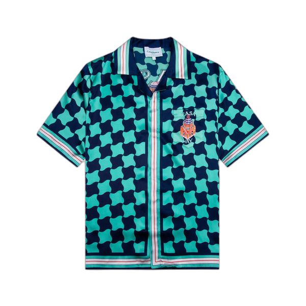 Casablanca Cuban Collar Shirt 'Multicolor'