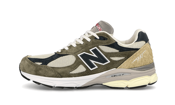 New Balance 990 v3 Made In USA Green Cream