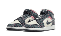 Air Jordan 1 Mid Floral Canvas