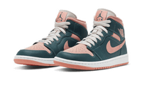 Air Jordan 1 Mid Dark Teal Green