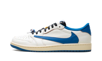 Air Jordan 1 Low OG Fragment Travis Scott White Blue