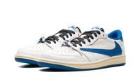 Air Jordan 1 Low OG Fragment Travis Scott White Blue