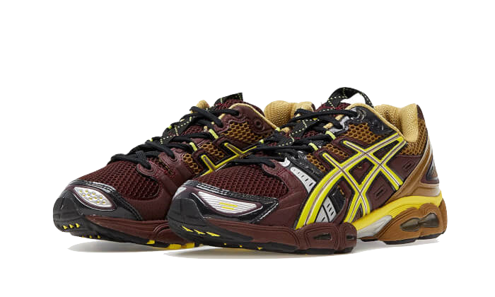 Asics UB3-S Gel Nimbus 9 Rum Raisin Green Sheen