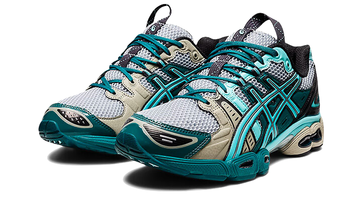 Asics UB3-S Gel-Nimbus 9 Kiko Kostadinov Piedmont Grey Aruba Blue