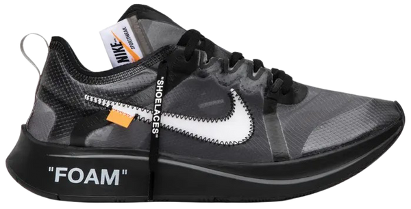 Off-White x Nike Zoom Fly SP 'Black'