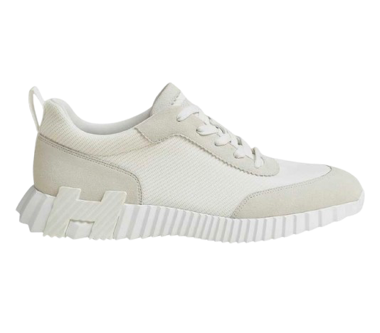 Top Hermes Bouncing Sneaker Triple Blanc