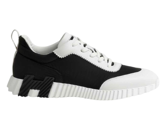 Hermes Bouncing Sneaker Noir Et Blanc