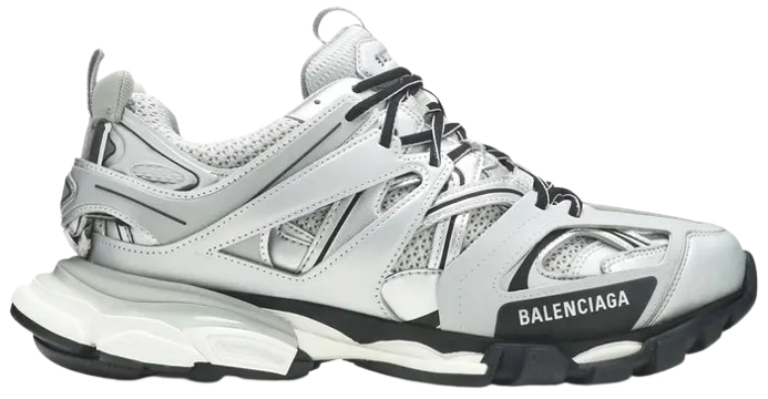 Balenciaga Track Trainer 'Metallic Silver'