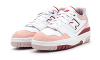 New Balance 550 White Scarlet Pink