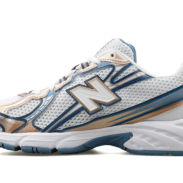 New Balance 740 Blue Gold Metallic