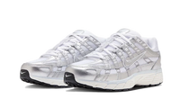 Nike P-6000 White Metallic Silver