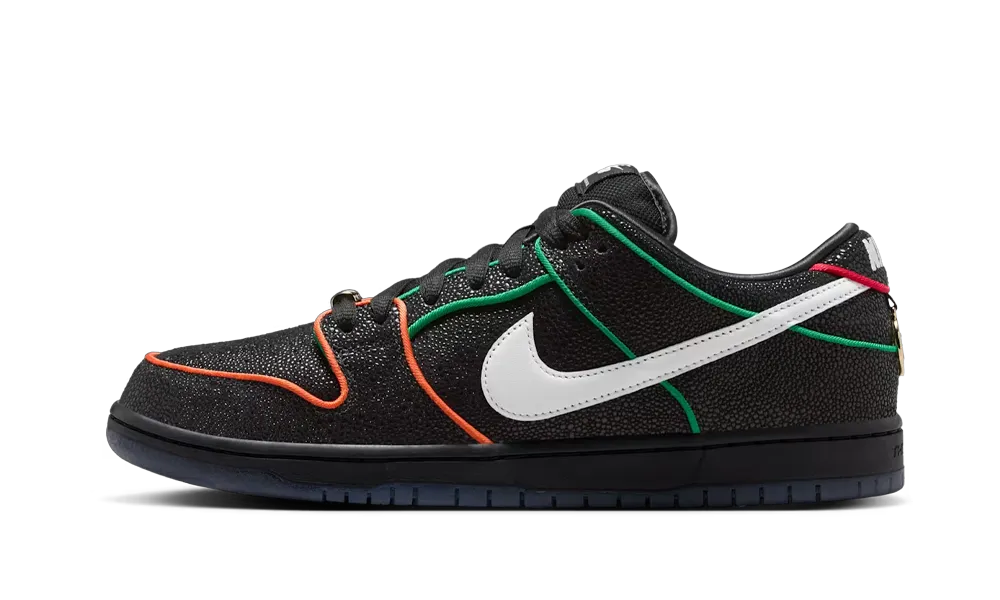 Nike SB Dunk Low Pro Bronx Girls Black Red