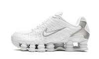 Nike Shox TL White Metallic Silver Max Orange