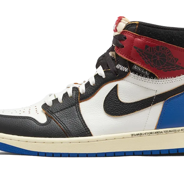 Air Jordan 1 High Fragment x Union Varsity Red Sport Royal