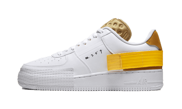 Nike Air Force 1 Low Drop Type White Gold Yellow