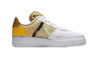 Nike Air Force 1 Low Drop Type White Gold Yellow
