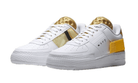 Nike Air Force 1 Low Drop Type White Gold Yellow
