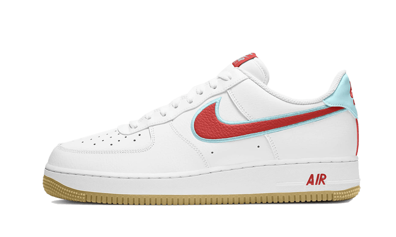 Nike Air Force 1 Low White Chile Red Glacier Ice