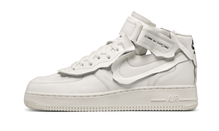 Nike Air Force 1 Mid Comme des Garçons White