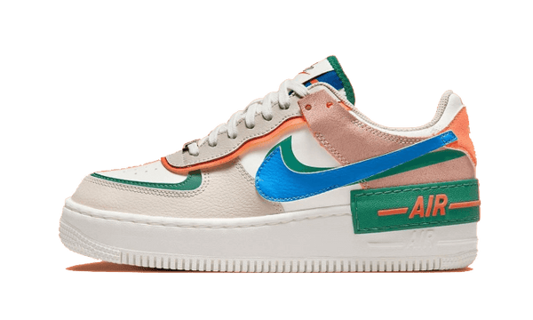 Nike Air Force 1 Shadow Sail Signal Blue Green