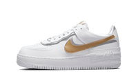 Nike Air Force 1 Shadow White Metallic Gold