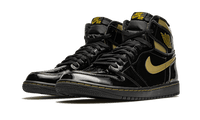 Air Jordan 1 High Black Metallic Gold