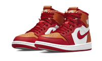 Air Jordan 1 High Zoom Air CMFT Fire Red Hot Curry